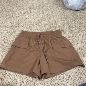 Brown dry quick shorts